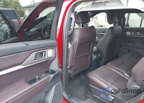 2025 Ford Explorer Platinum из США, поврежденный, VIN 1FMUK8HH7SGA62067